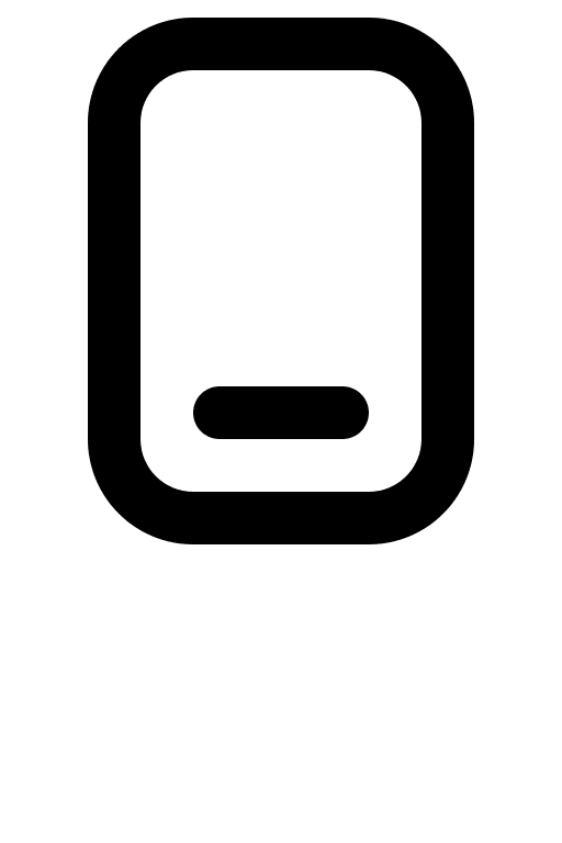 Smartphone Device Free Open-Source SVG Icon (Gravity UI Icons)