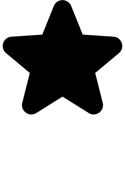 Filled Star Symbol (Gravity UI) Free Open-Source SVG Icon (Gravity UI Icons)