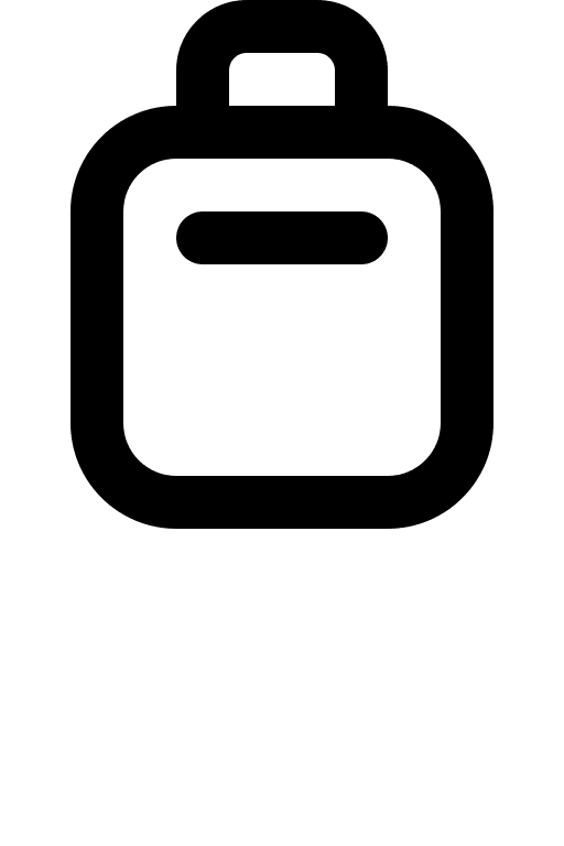 Suitcase (Gravity UI) Free Open-Source SVG Icon (Gravity UI Icons)