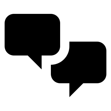 Chat Conversation Bubble Free Open-Source SVG Icon (Gridicons)