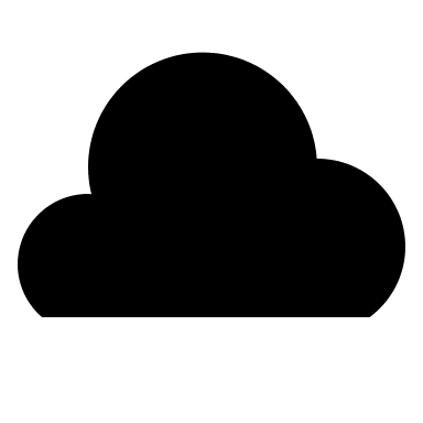 Cloud (Gridicons) Free Open-Source SVG Icon (Gridicons)