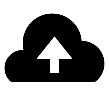 Cloud Upload (Gridicons) Free Open-Source SVG Icon (Gridicons)