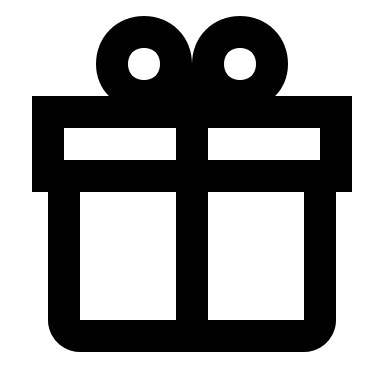 Gift Box Free Open-Source SVG Icon (Gridicons)