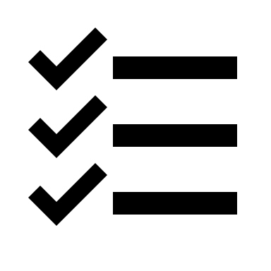 Checklist with Checkmark Free Open-Source SVG Icon (Gridicons)