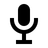 Microphone (Gridicons) Free Open-Source SVG Icon