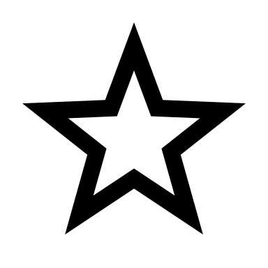 Star Shape Outline (Outline) Free Open-Source SVG Icon (Gridicons)