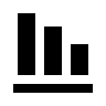 Alternative Downward Statistics Free Open-Source SVG Icon