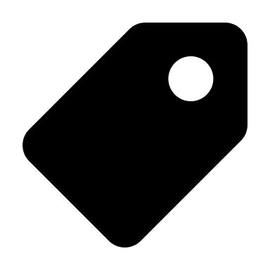 Tag Symbol Free Open-Source SVG Icon (Gridicons)