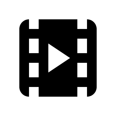 Video Playback Media Free Open-Source SVG Icon (Gridicons)