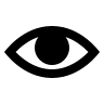 Visible Eye Icon (Filled) Free Open-Source SVG Icon