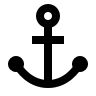 Anchor Symbol Free Open-Source SVG Icon