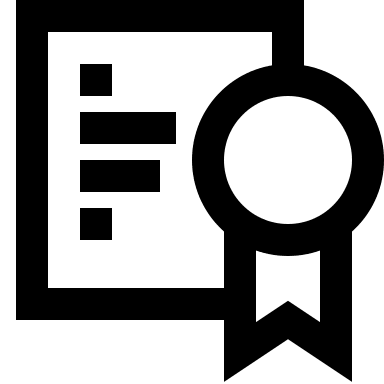 Certificate Document Free Open-Source SVG Icon (Grommet Icons)