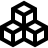 Cubes Shape Design Free Open-Source SVG Icon