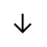 Descending Arrow (Grommet) Free Open-Source SVG Icon