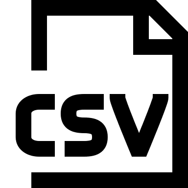 CSV Document File Free Open-Source SVG Icon (Grommet Icons)