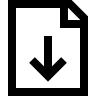 Document Download Free Open-Source SVG Icon