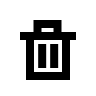 Trash Form Element Free Open-Source SVG Icon