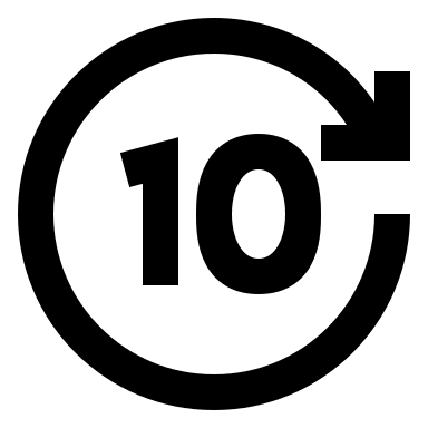 Forward Ten (Grommet) Free Open-Source SVG Icon (Grommet Icons)