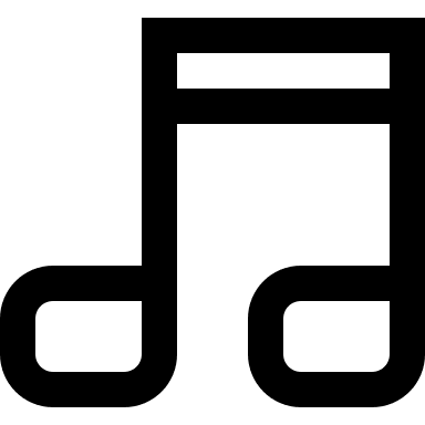 Music Note Symbol Free Open-Source SVG Icon (Grommet Icons)