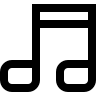 Music Note Symbol Free Open-Source SVG Icon