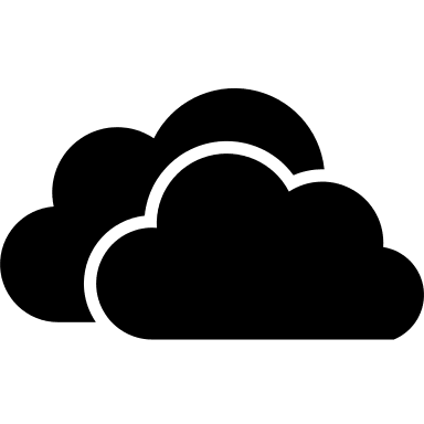 OneDrive Cloud Storage Service Free Open-Source SVG Icon (Grommet Icons)