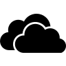 OneDrive Cloud Storage Service Free Open-Source SVG Icon