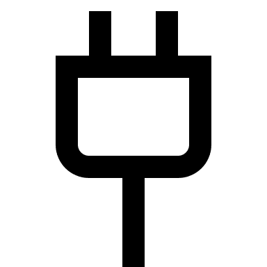 Electrical Plug Connector Free Open-Source SVG Icon (Grommet Icons)