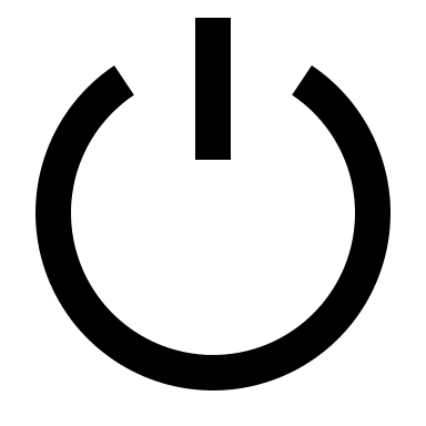 Power Shutdown Action Free Open-Source SVG Icon (Grommet Icons)