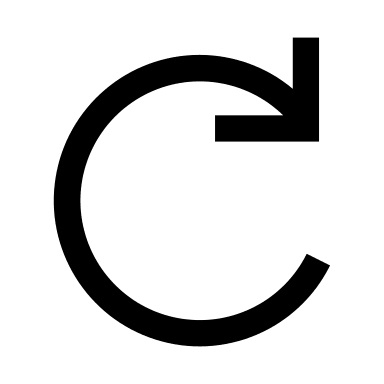 Rotate Right Action Free Open-Source SVG Icon (Grommet Icons)