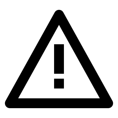 Warning Status Notification Free Open-Source SVG Icon (Grommet Icons)