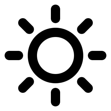 Sun Symbol Free Open-Source SVG Icon (Grommet Icons)