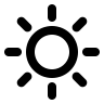 Sun Symbol Free Open-Source SVG Icon