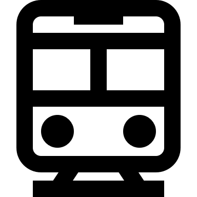 Train Transportation Vehicle Free Open-Source SVG Icon (Grommet Icons)