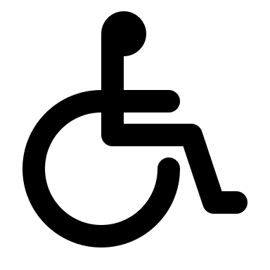 Wheelchair Symbol Free Open-Source SVG Icon (Grommet Icons)