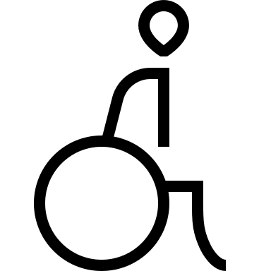 Accessible Restroom Facility Free Open-Source SVG Icon (Guidance)