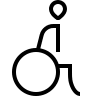 Accessible Restroom Facility Free Open-Source SVG Icon