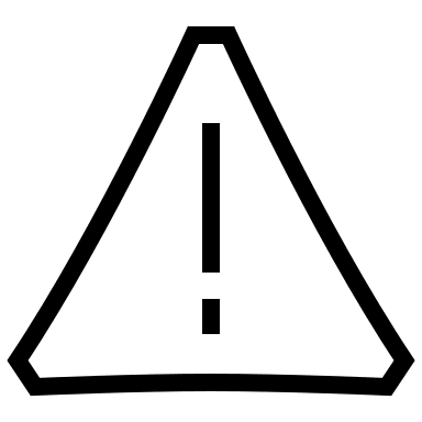 Alert Triangle Warning Sign Free Open-Source SVG Icon (Guidance)