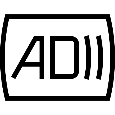 Audio Description Service Free Open-Source SVG Icon (Guidance)