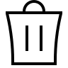 Trash Bin (Guidance) Free Open-Source SVG Icon