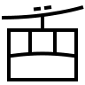 Cable Car Transport System Free Open-Source SVG Icon