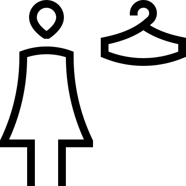 Woman Changing Room Free Open-Source SVG Icon (Guidance)