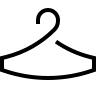 Changing Room Hanger (Guidance) Free Open-Source SVG Icon