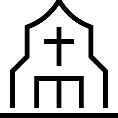 Chapel Building Free Open-Source SVG Icon (Guidance)