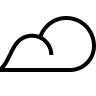 Cloud Storage Service Free Open-Source SVG Icon