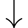 Downward Arrow Free Open-Source SVG Icon