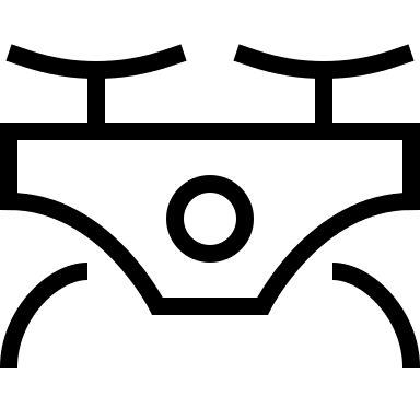 Drone Delivery Zone Free Open-Source SVG Icon (Guidance)