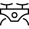 Drone Delivery Zone Free Open-Source SVG Icon