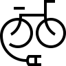 Electric Bike (Guidance) Free Open-Source SVG Icon