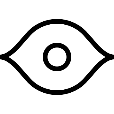 Eye Symbol Free Open-Source SVG Icon (Guidance)