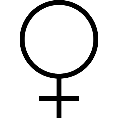 Female Gender Symbol Free Open-Source SVG Icon (Guidance)